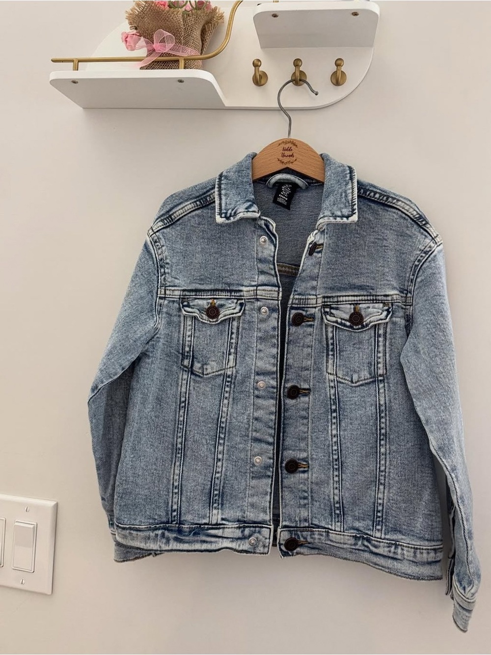 H&M Light Blue Denim Jacket for Kids
